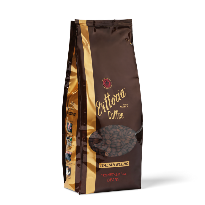 Italian Premium Coffee Beans 1kg | Vittoria Coffee