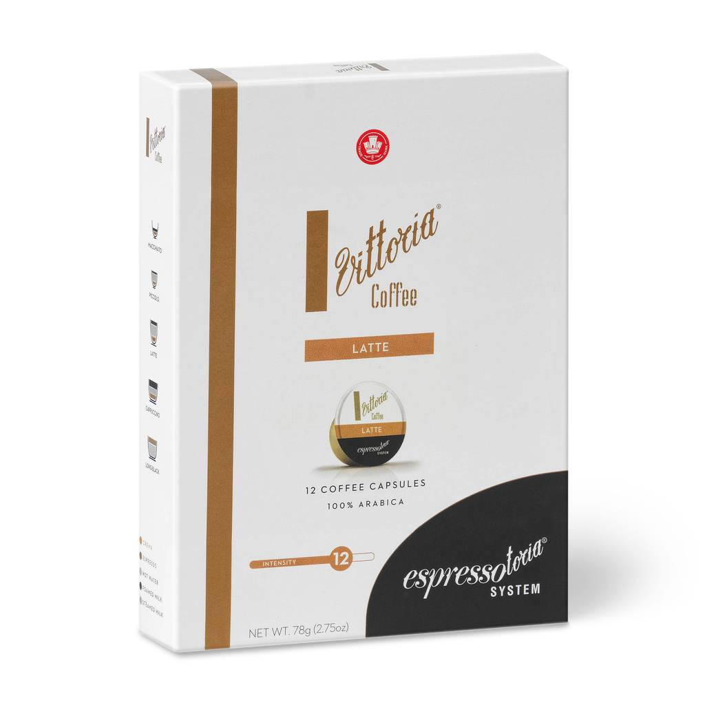 Vittoria Latte Espressotoria Compatible Capsules